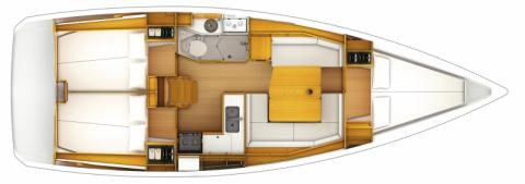 Bootsverleih Jeanneau Jeanneau Sun Odyssey 389 Le Marin Samboat