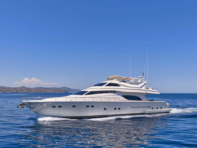 YachtCharter in Lavrion - Ferretti APE&Iota;RON BLUE auf SamBoat