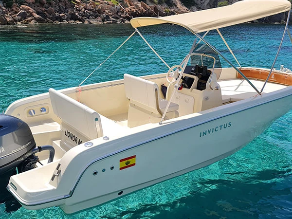 Vermietung Motorboot Invictus  mit Führerschein