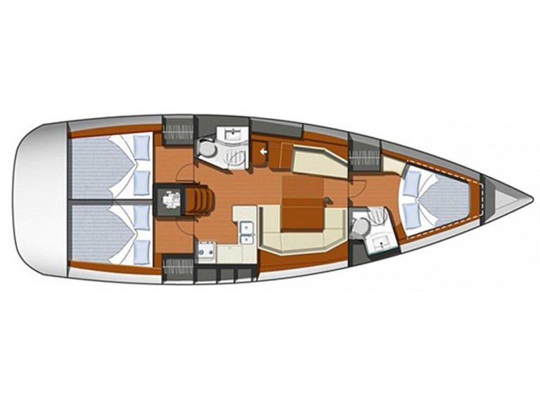 Segelboot mit oder ohne Skipper Jeanneau mieten in Póros (City)