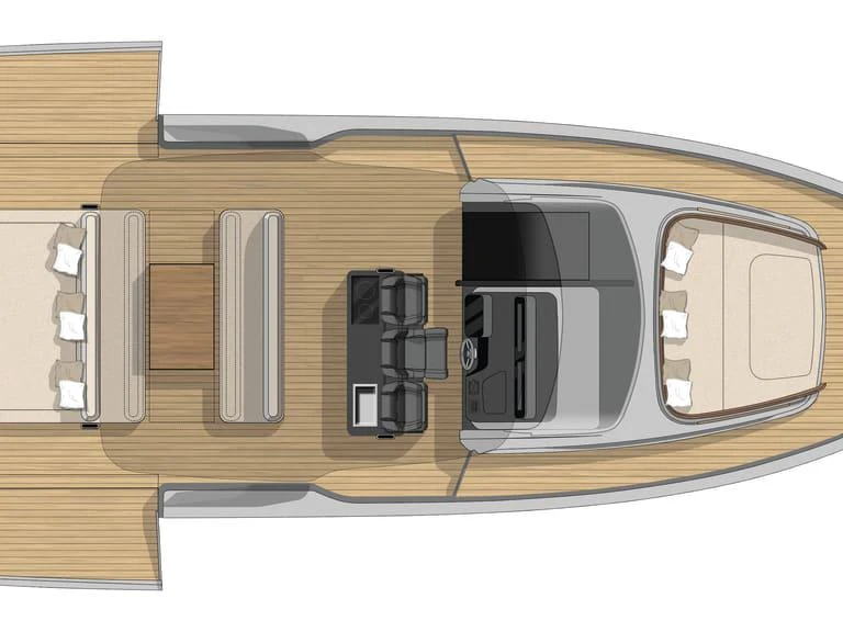 Ein Cranchi A 46 Luxury mieten in Portisco