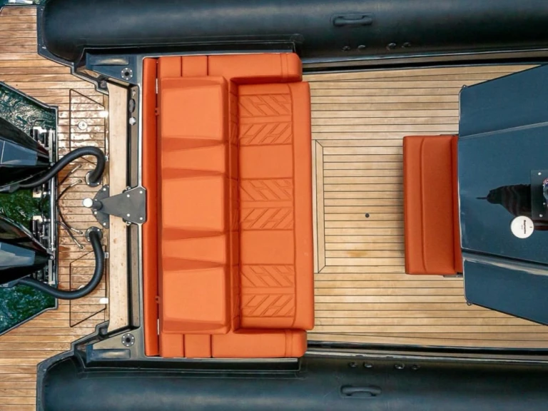 Vermietung Schlauchboot Technohull mit Führerschein