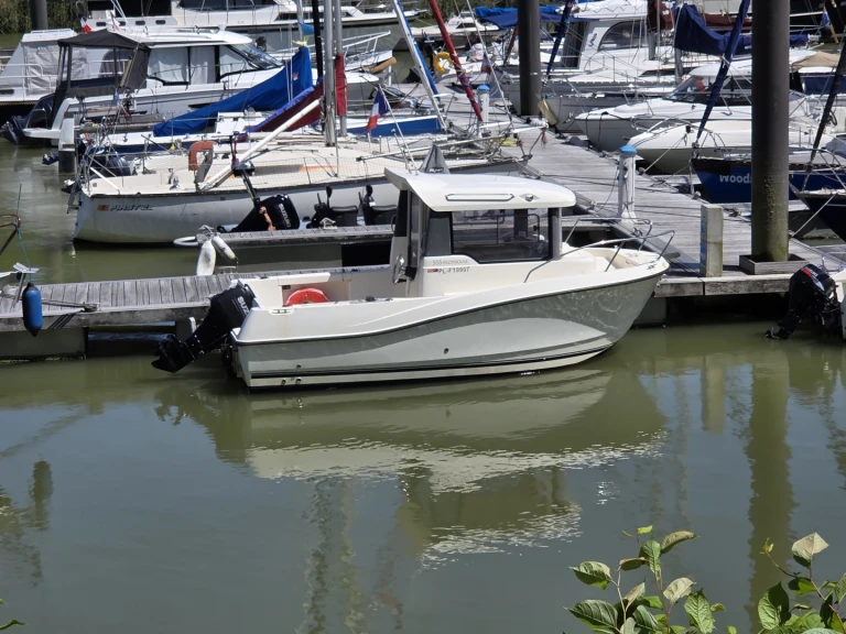 Ein Quicksilver Captur 555 Pilothouse mieten in Saint-Valery-sur-Somme