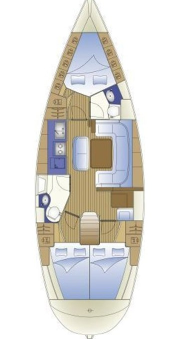 Segelboot mieten in Palma de Mallorca - Bavaria Cruiser 41