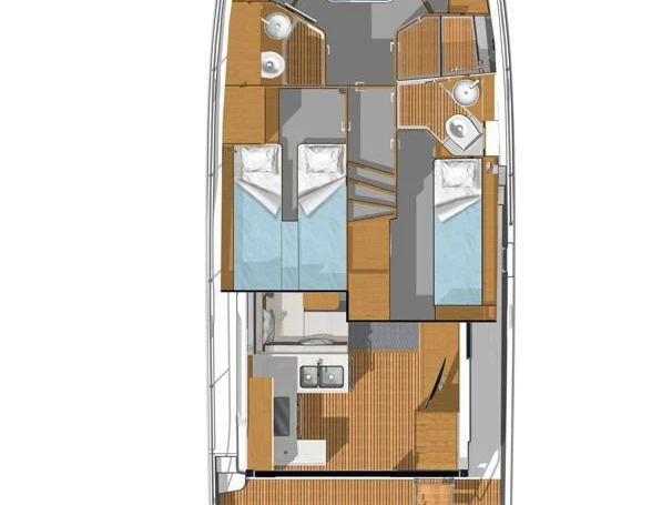 YachtCharter in Punat - Bénéteau Swift Trawler 41 Fly auf SamBoat