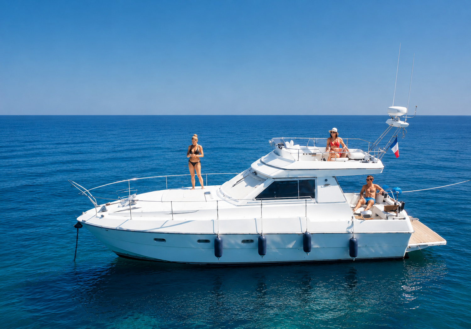 Yacht mit oder ohne Skipper Ferretti mieten in Cannes