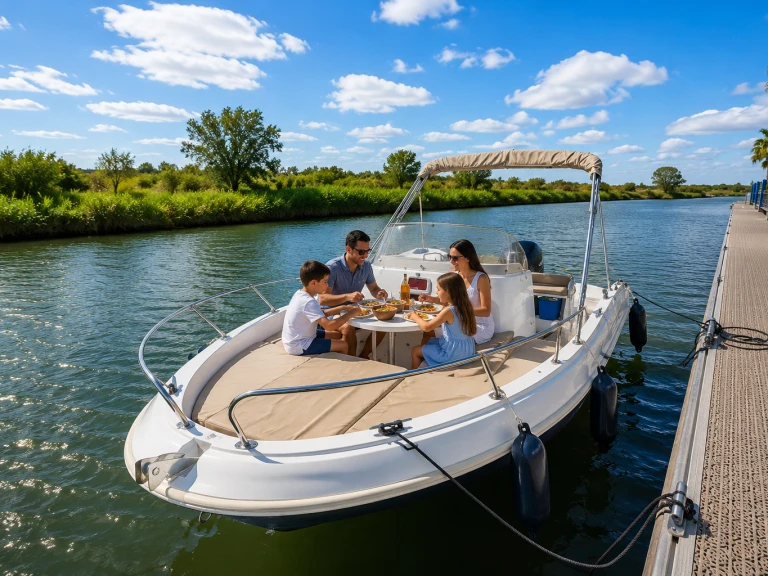 YachtCharter in Palavas-les-Flots - Jeanneau Cap Camarat 5.5 CC Serie 2 auf SamBoat