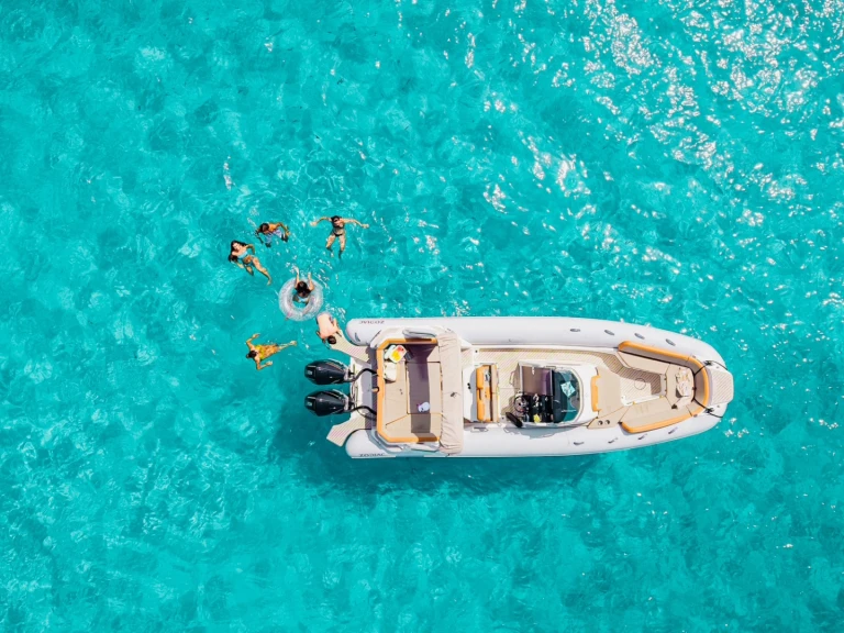 Vermietung Schlauchboot Zodiac mit Führerschein