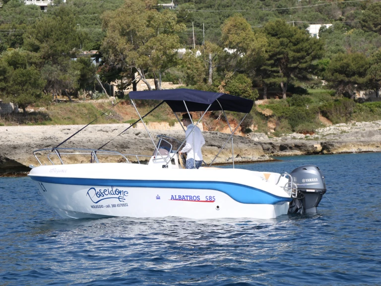 Vermietung Motorboot Albatross mit Führerschein
