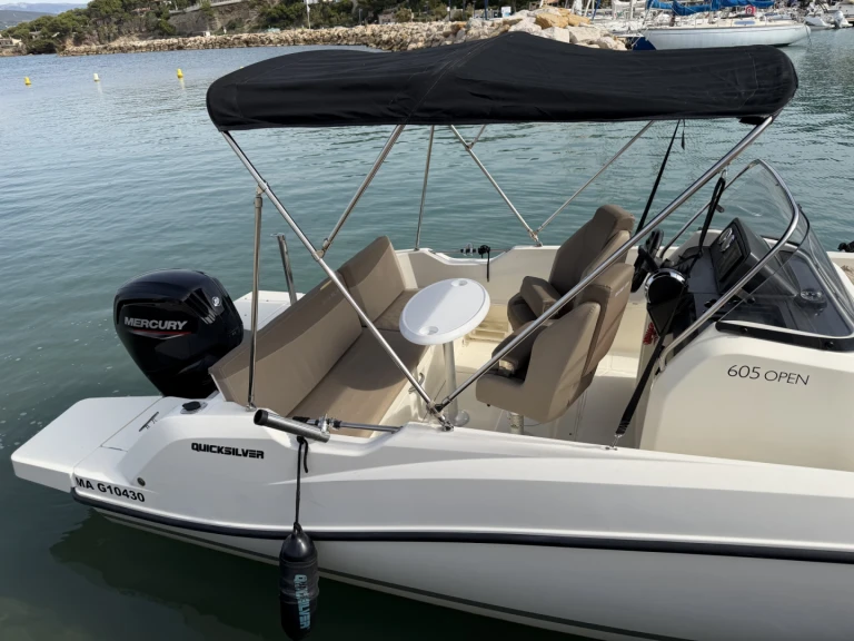 Bootsverleih Quicksilver Activ 605 Open La Madrague Samboat