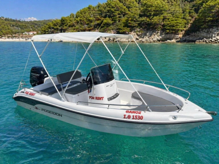 Boot mieten Skiathos günstig Blu Water 170