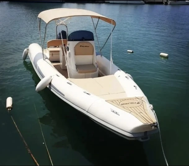 Vermietung Motorboot Falkor mit Führerschein
