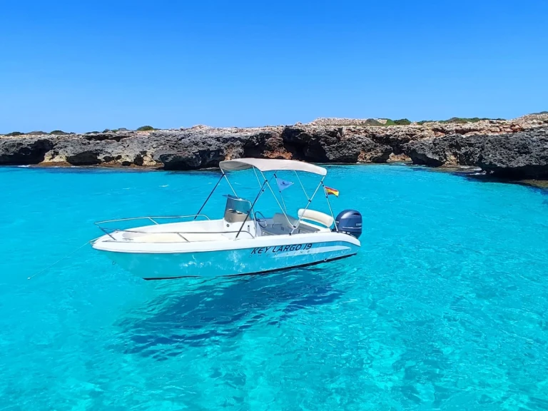 Bootsverleih Sessa Marine Key Largo 19 Puerto de Fornells Samboat