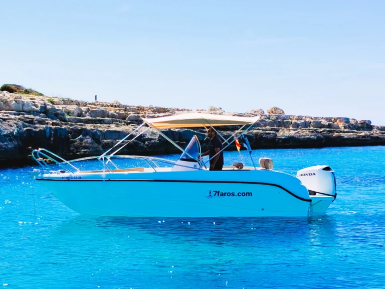 YachtCharter in Ciutadella de Menorca - Polyester Yacht Open 605 auf SamBoat