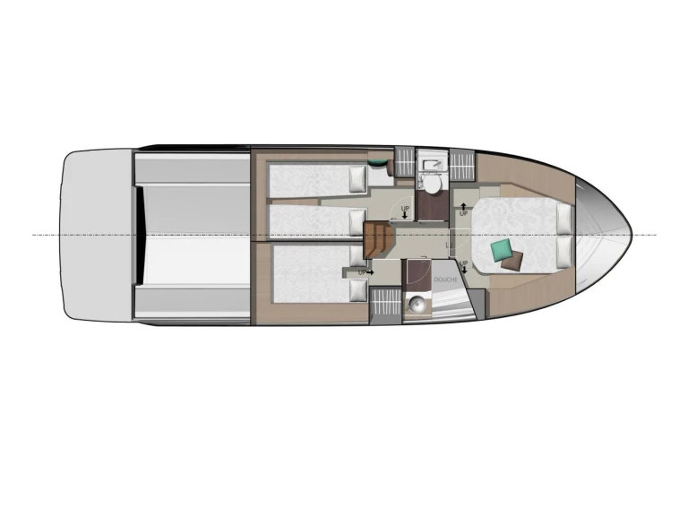 Jeanneau NC 37 mieten Neapel