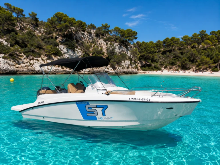 Boot mieten Port de Ciudadella günstig Aqua S7