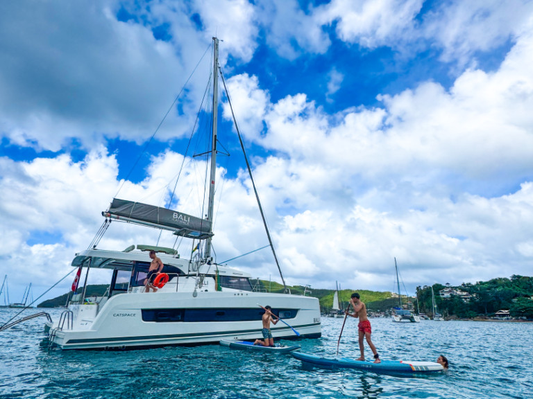 Boot mieten Saint George günstig Bali Catspace Voile