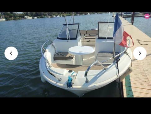 Vermietung Motorboot Jeanneau mit Führerschein