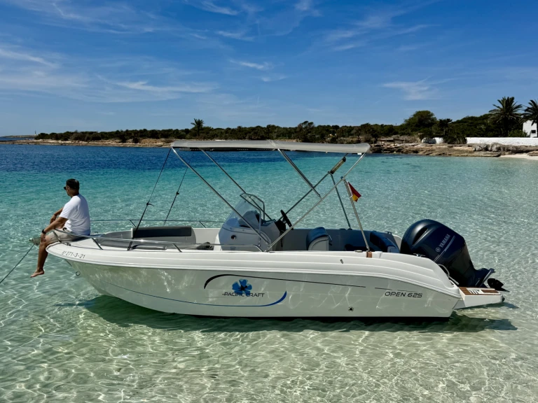 Bootsverleih Pacific Craft Pacific Craft 625 Open Trendy Ibiza Town Samboat