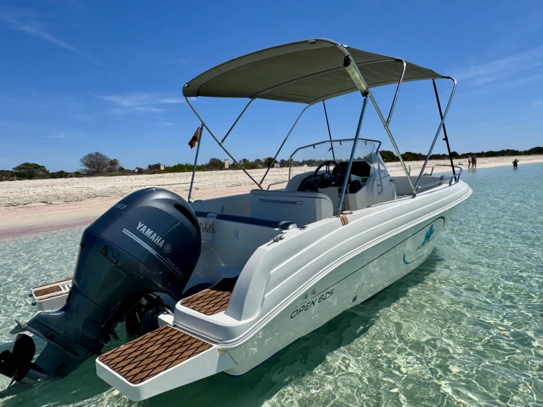 Motorboot mit oder ohne Skipper Pacific Craft mieten in Ibiza Town