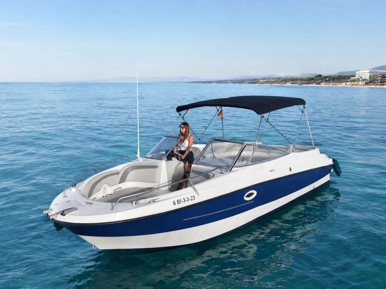 Vermietung Motorboot Bayliner mit Führerschein