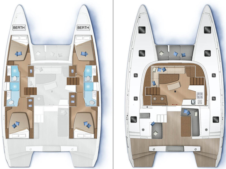 YachtCharter in Road Town - Lagoon Lagoon 42 auf SamBoat