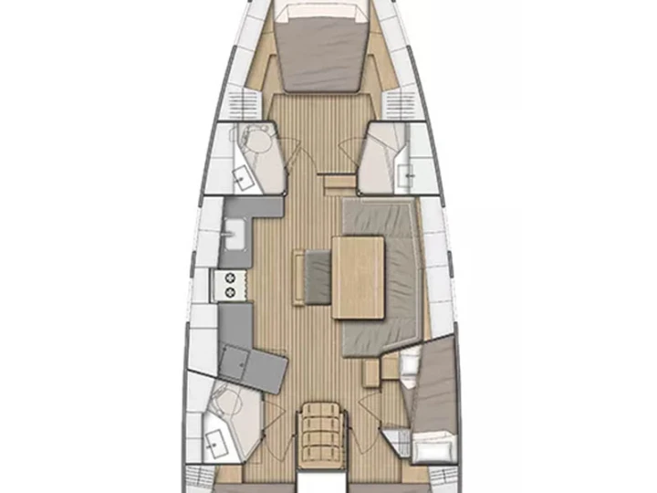 Segelboot mit oder ohne Skipper Bénéteau mieten in Álimos