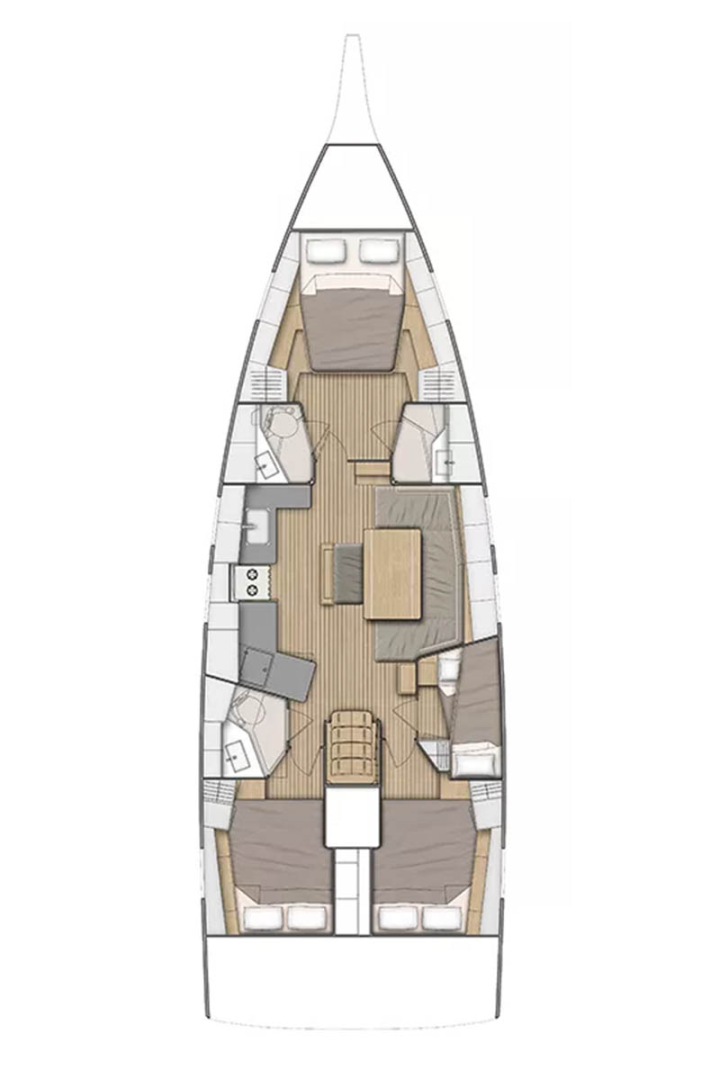 Segelboot mit oder ohne Skipper Bénéteau mieten in Álimos