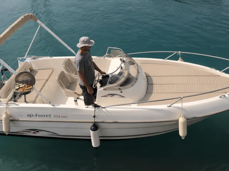 Boot mieten Six-Fours-les-Plages günstig Cap Ferret 552 Sun Deck