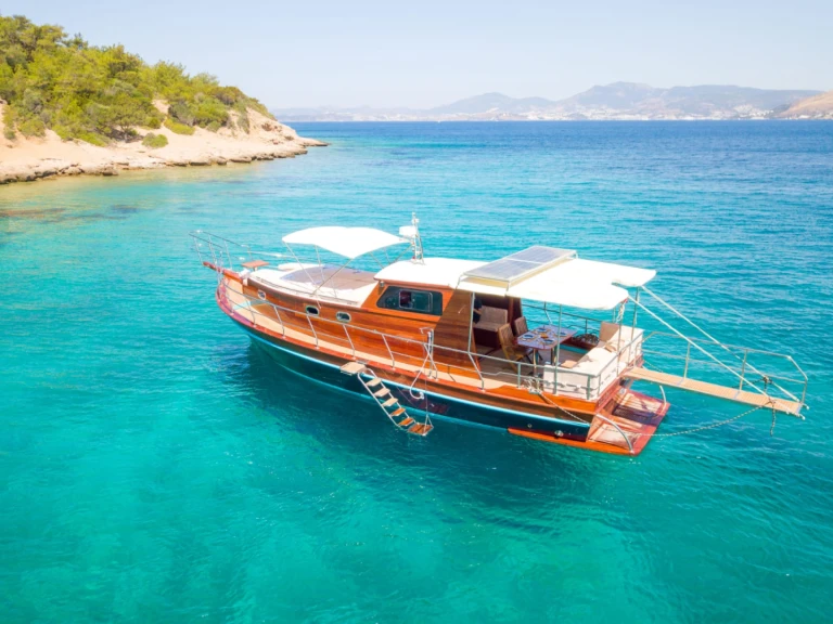 Bootsverleih Hand Made Wood Motorboat Bodrum Samboat