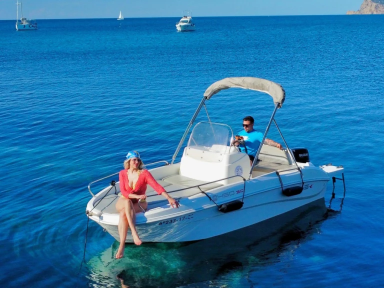 Motorboot mit oder ohne Skipper Nuva mieten in Sant Antoni de Portmany