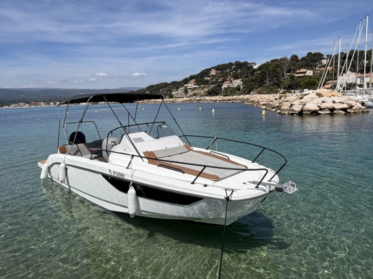 Boot mieten La Madrague günstig Flyer 8 SUNdeck