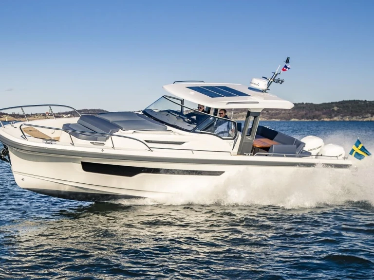Vermietung Motorboot Nimbus mit Führerschein