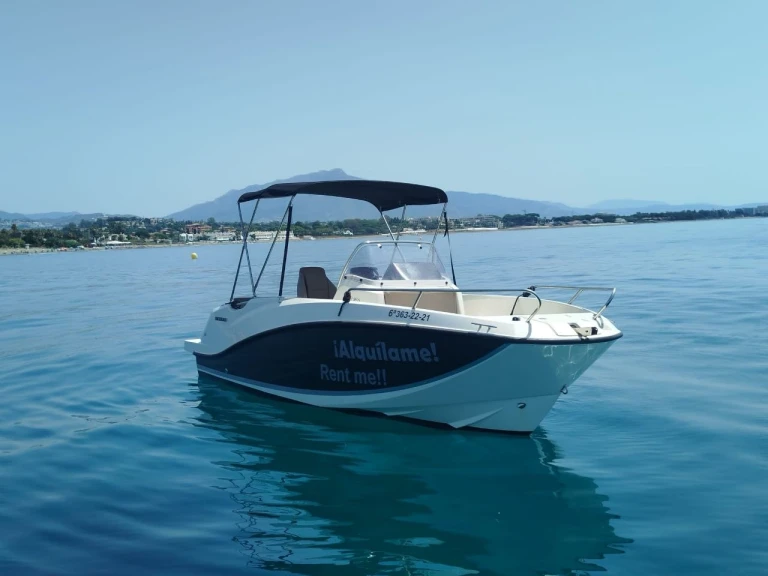 Vermietung Motorboot Quicksilver mit Führerschein