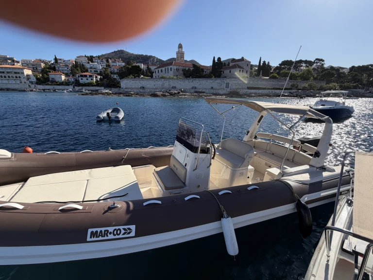 Schlauchboot mit oder ohne Skipper Marco mieten in Hvar
