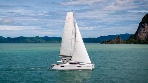 Ein Fountaine Pajot Saba 50 mieten in Ao Po