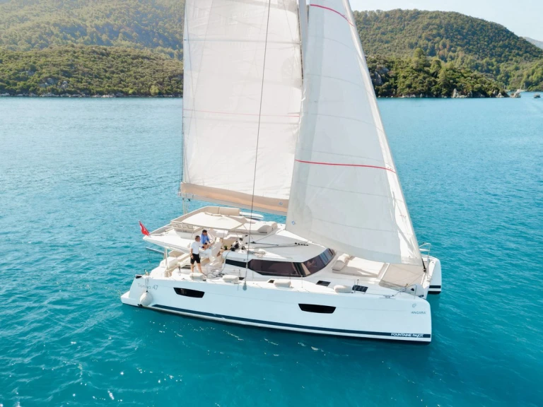 Vermietung Katamaran Fountaine Pajot mit Führerschein