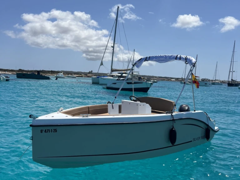 Motorboot mieten in Sant Antoni de Portmany - Silver 555 PREMIUM BOAT