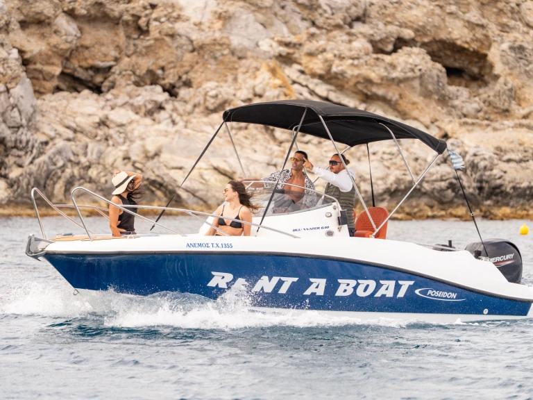 Vermietung Motorboot Poseidon mit Führerschein