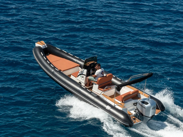 Vermietung Schlauchboot Tiger mit Führerschein