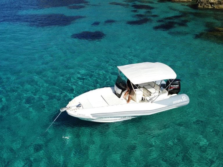 Ein Zodiac N-ZO 600 mieten in Santa Eulària des Riu