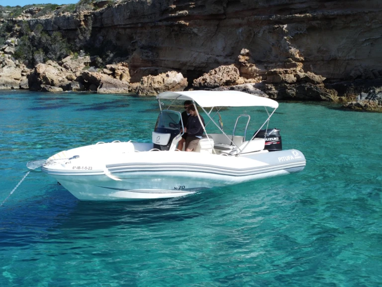 Schlauchboot mieten in Santa Eulària des Riu - Zodiac N-ZO 600