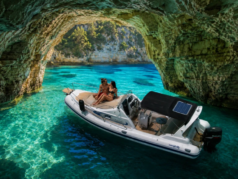 Schlauchboot mit oder ohne Skipper Nuova Jolly mieten in Old port of Corfu