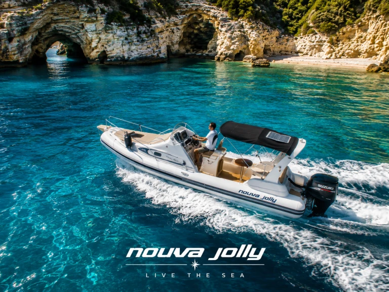 Bootsverleih Nuova Jolly King 750 Old port of Corfu Samboat