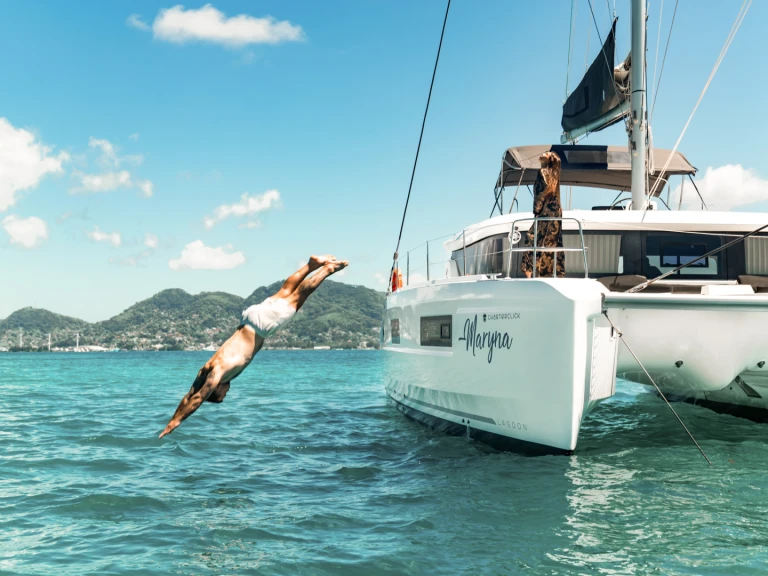 Katamaran mit oder ohne Skipper Lagoon mieten in Mahé