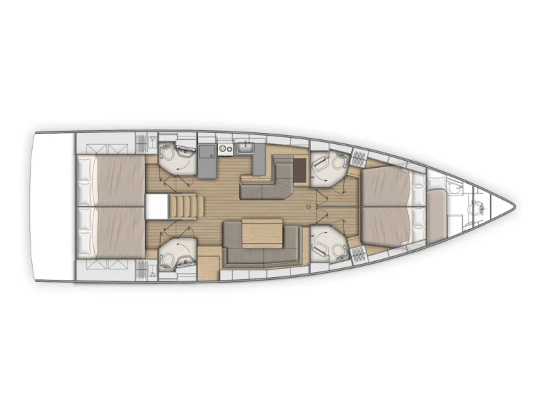Boot mieten Primošten günstig Oceanis 51.1