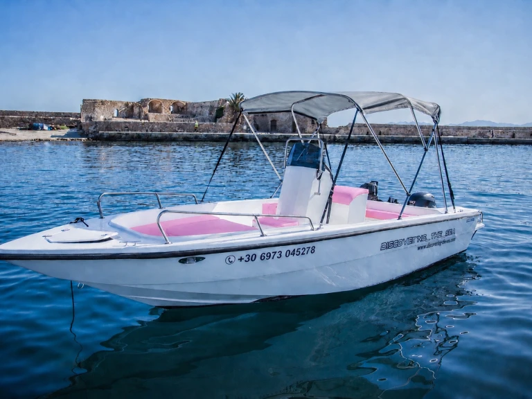 Vermietung Motorboot Kreta Mare mit Führerschein