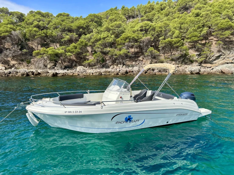 Motorboot mit oder ohne Skipper Pacific Craft mieten in Roses