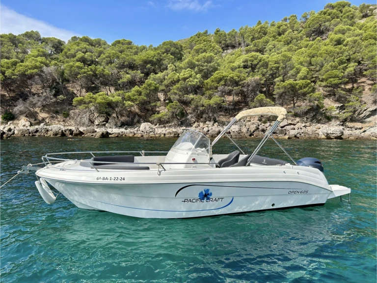 Vermietung Motorboot Pacific Craft mit Führerschein