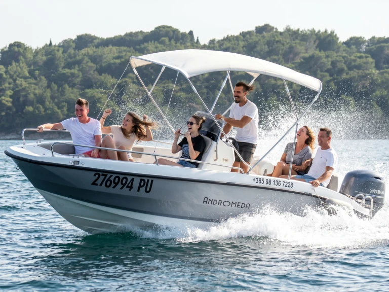 Motorboot mit oder ohne Skipper Orizzonti mieten in Pula